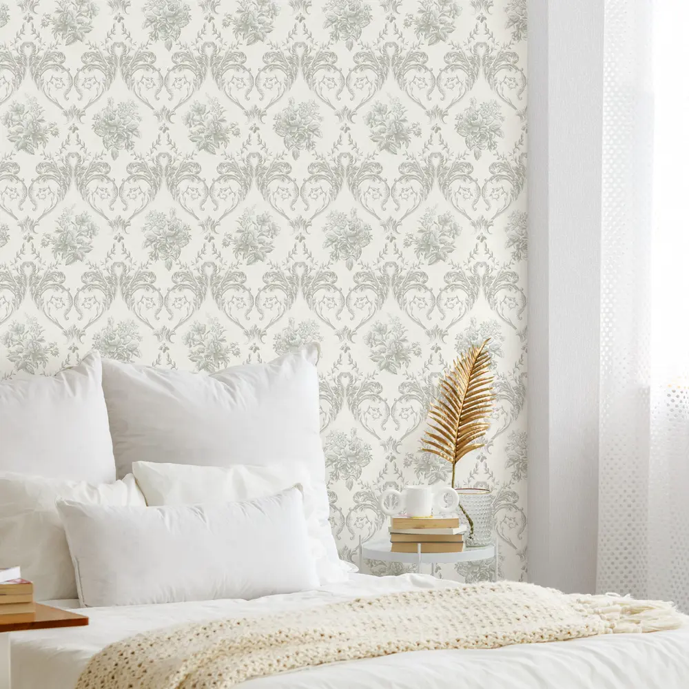 Обои флизелиновые Elysium Клер белые 1.06 м Е80800 STLM-2111491 - Вид №3