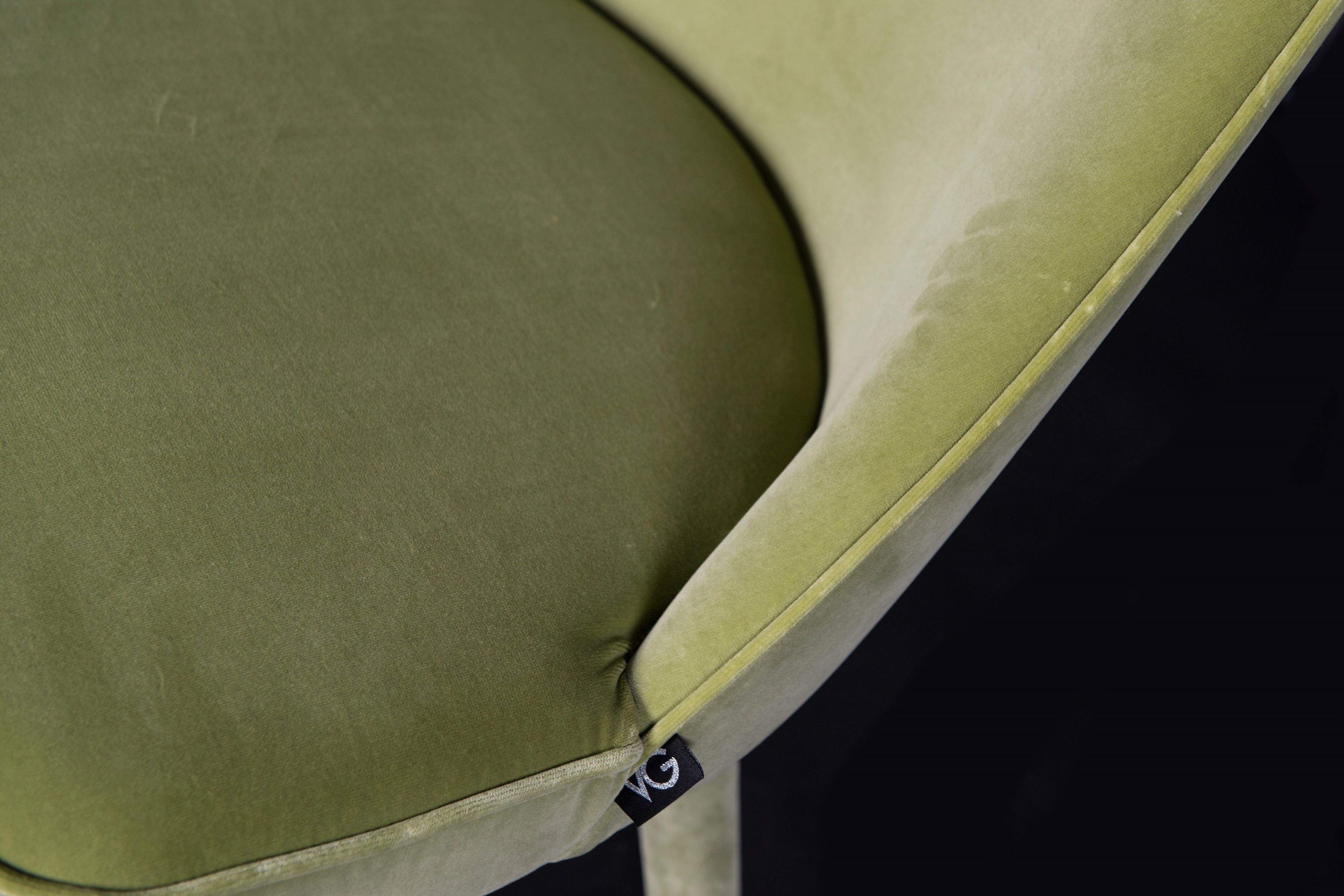 Бархатный мягкий стул Vgnewtrend iSaloni ARCH-00047044 - Вид №3