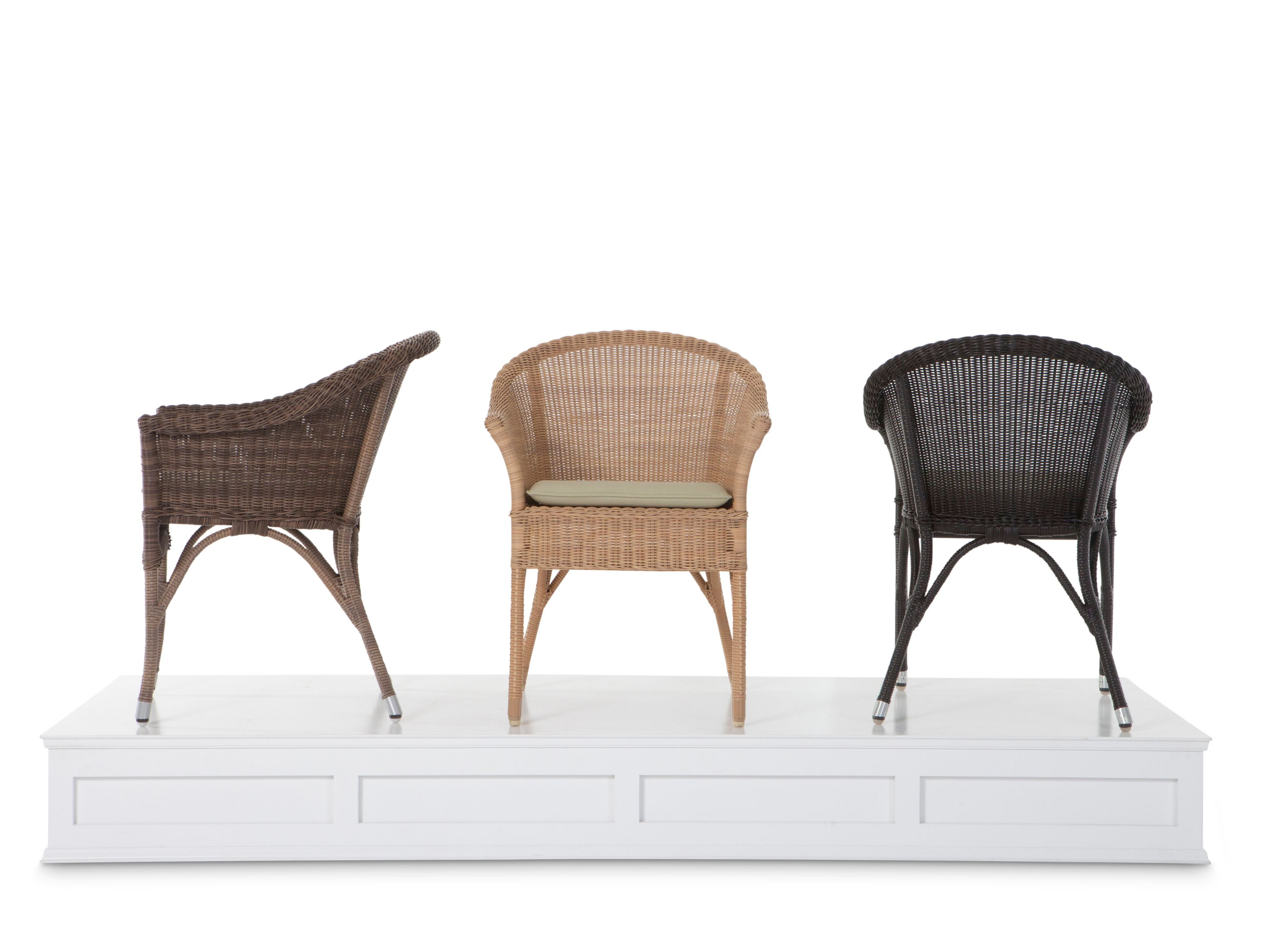 Садовый стул из смолы с подлокотниками Walters Water ARCH-00093897 - Вид №3