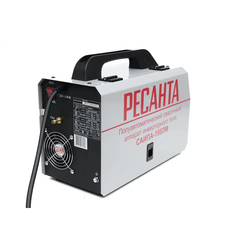 Инверторный сварочный полуавтомат Ресанта САИПА195ЛМ 200А 83307015 STLM-0040319 - Вид №3