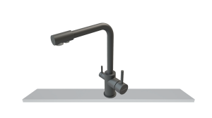 Подставка под смеситель Wing-Gulf серая