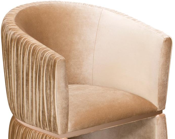 KOKET Бархатное кресло с подлокотниками sun-id-1373549 - Вид №3