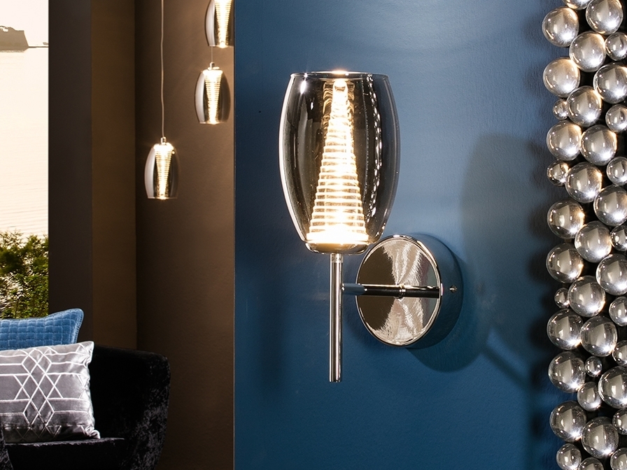 064132 Бра 1L LED хром Schuller Nebula