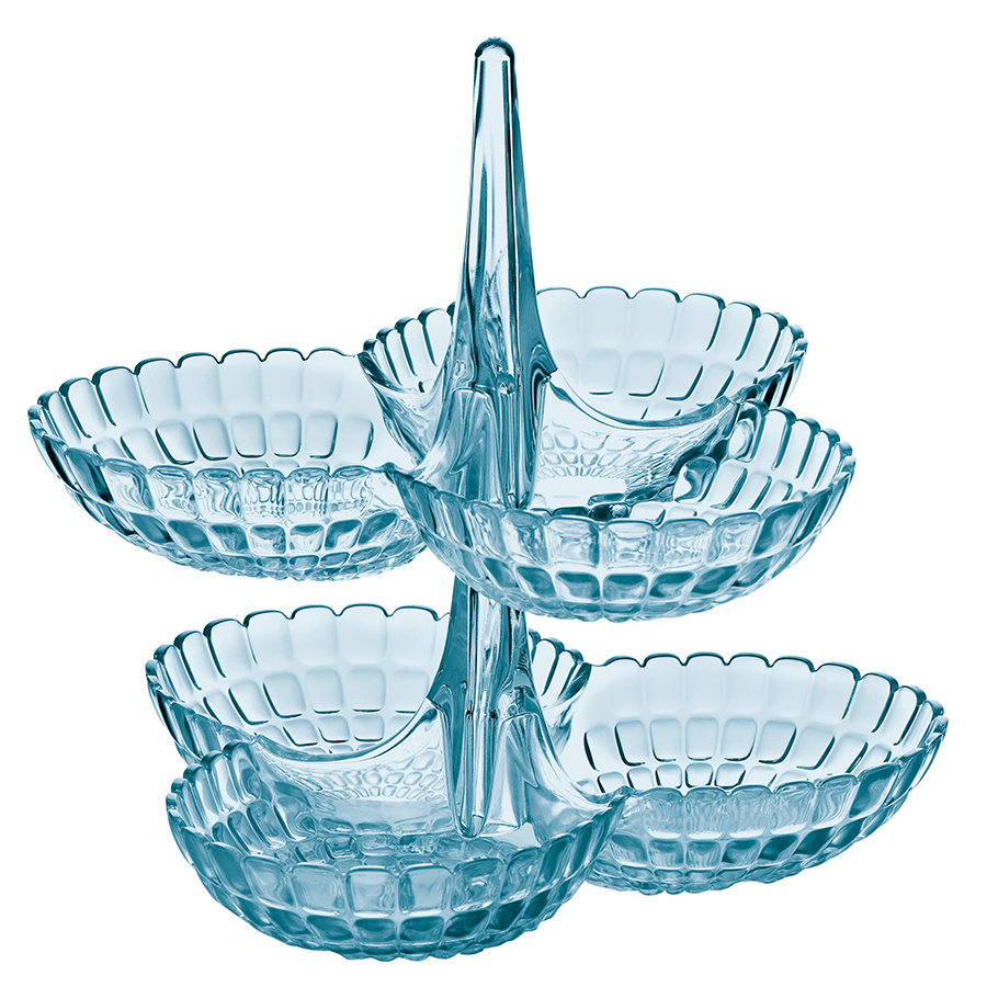 19920181 Набор менажниц tiffany, акрил, голубой, 2 шт. Guzzini 