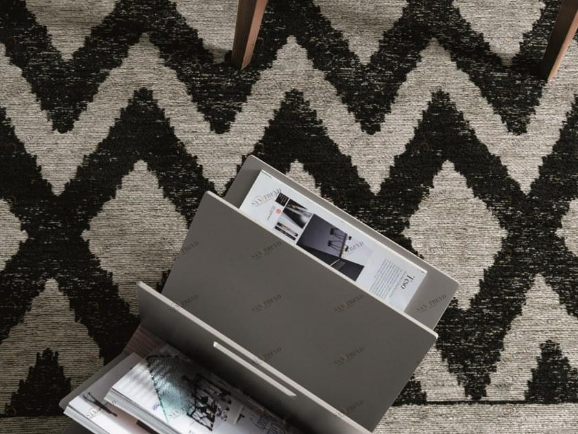 Tonin Casa Прямоугольный коврик с геометрическими мотивами  T94007 