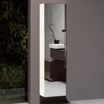 Шкаф-пенал с зеркалом Keramag iCon 840150000  - Вид №1