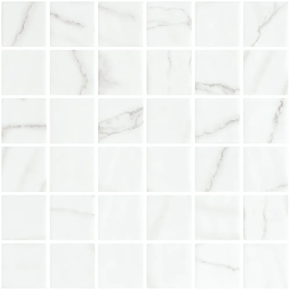 Мозаика Marble Ven White Antislip стекломасса 31.1x5.3 см цвет белый 83681518 STLM-2076157 Santreyd Мозаика Onix - Вид №2