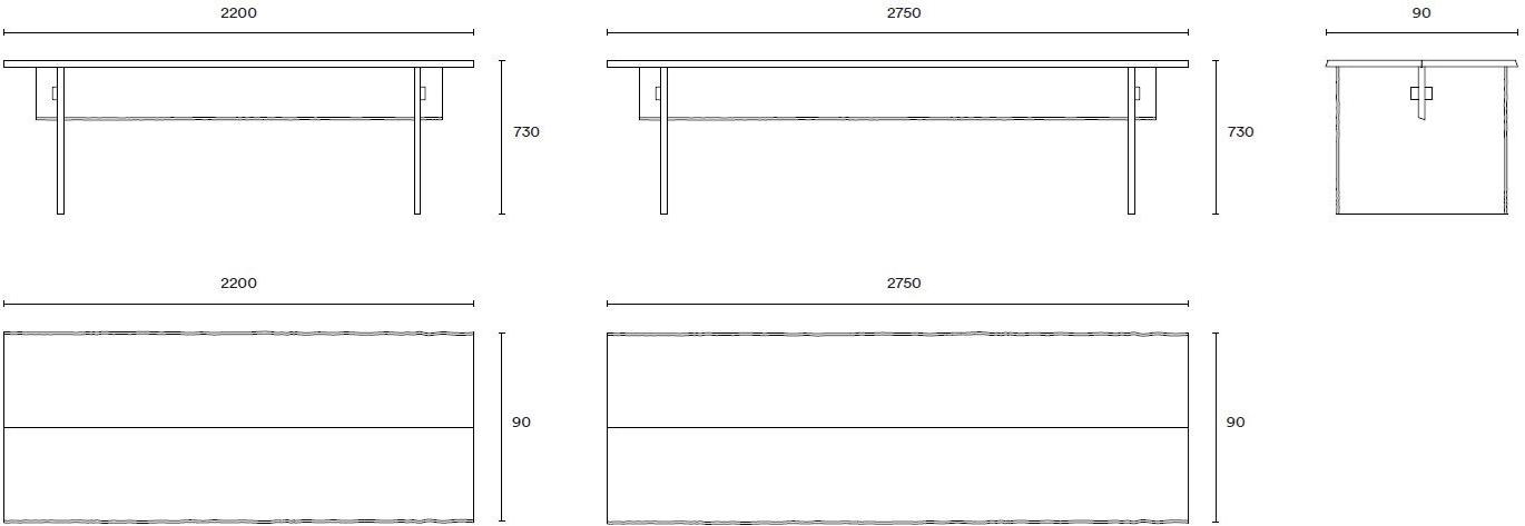 Hem Квадратный деревянный обеденный стол  Hem14156/hem14157  - Вид №6