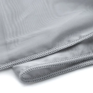 ЛТ тюль 1 п/м однотонный вуаль silvano серый 320 см