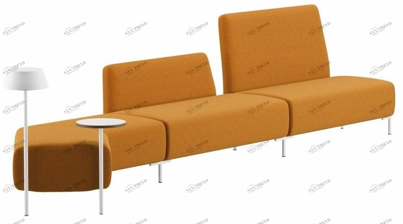 Ersa Модульная скамья из ткани sun-id-1395419