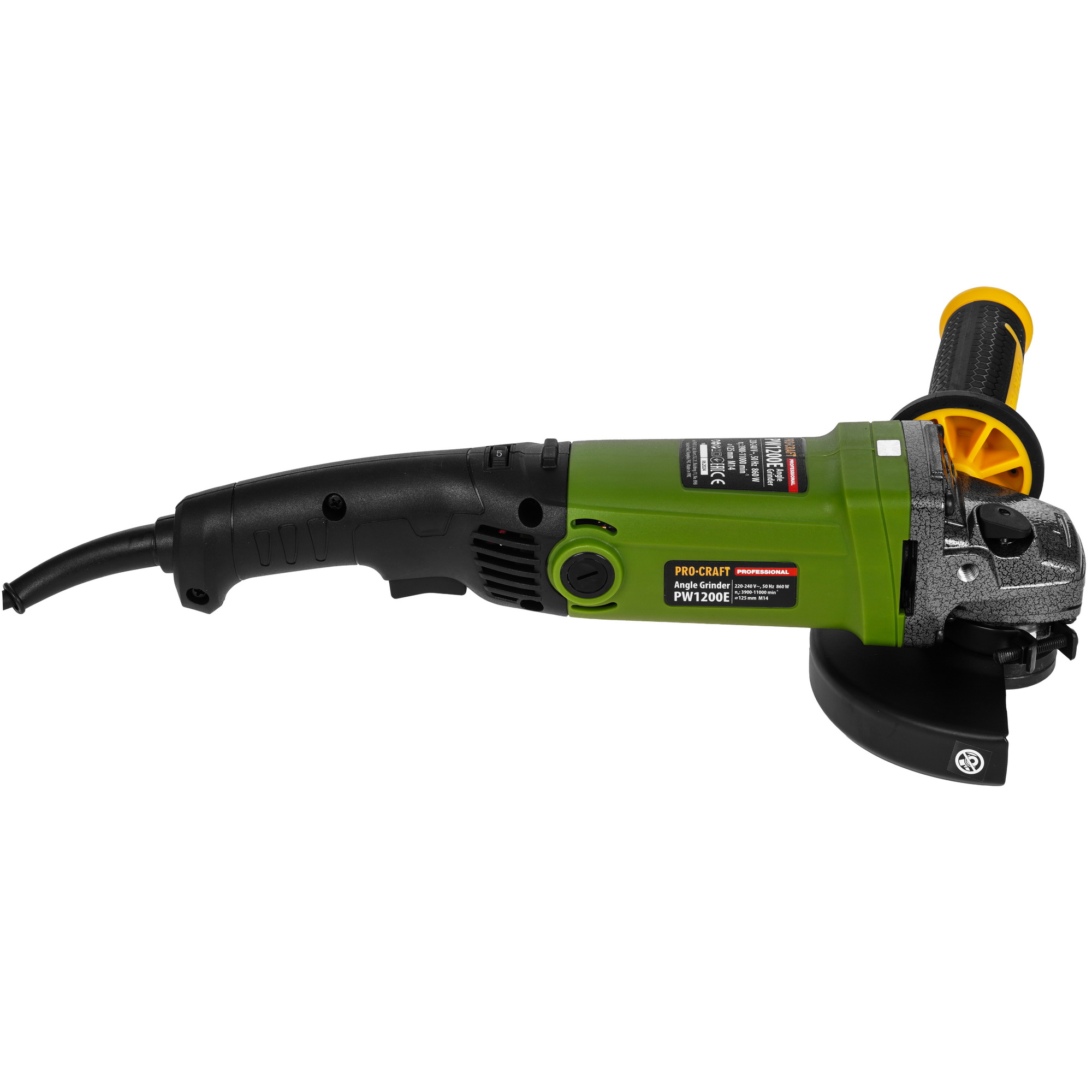 Углошлифовальная машина (УШМ) Procraft PW1200E 9277929 STDN-0059408 - Вид №3