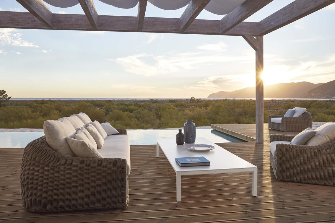 MNST625 Круглый стул шнур 6мм старый серый Manutti River - Вид №16