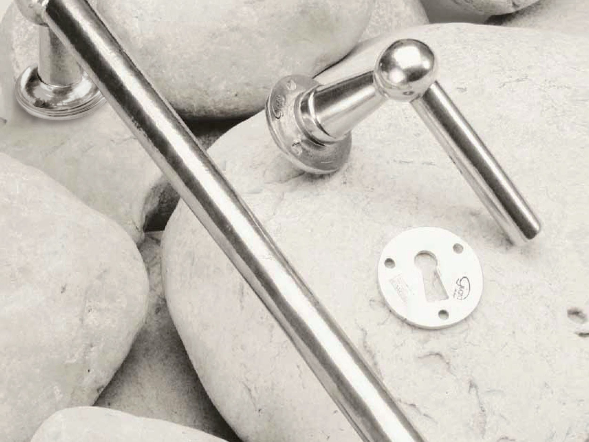 Бронзовая ручка на розетке GIARA ART DESIGN-BRONZE Chemin de Fer ARCH-00084895 - Вид №7