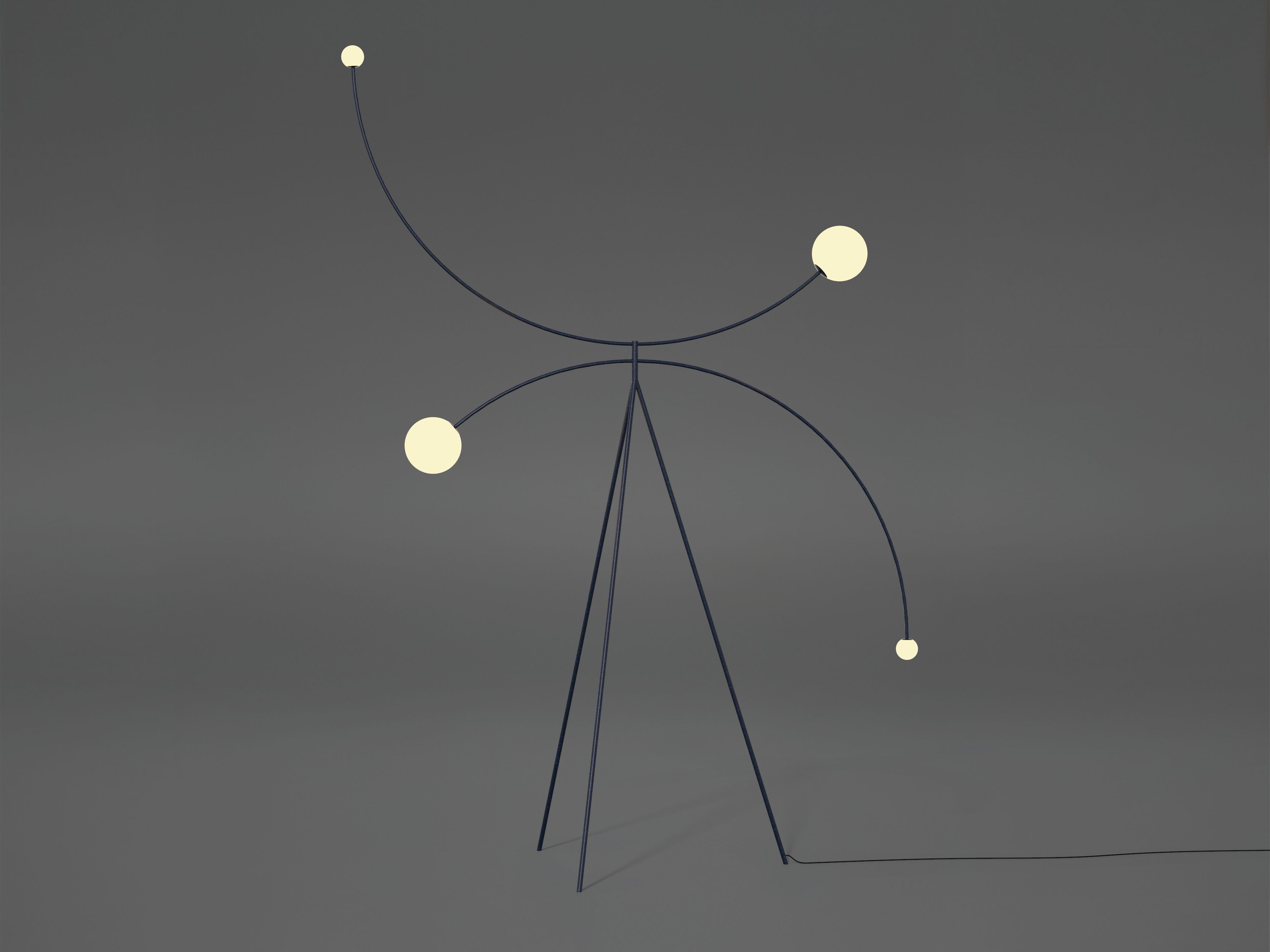Металлический светодиодный торшер Michael Anastassiades Mobile Chandeliers ARCH-00024937