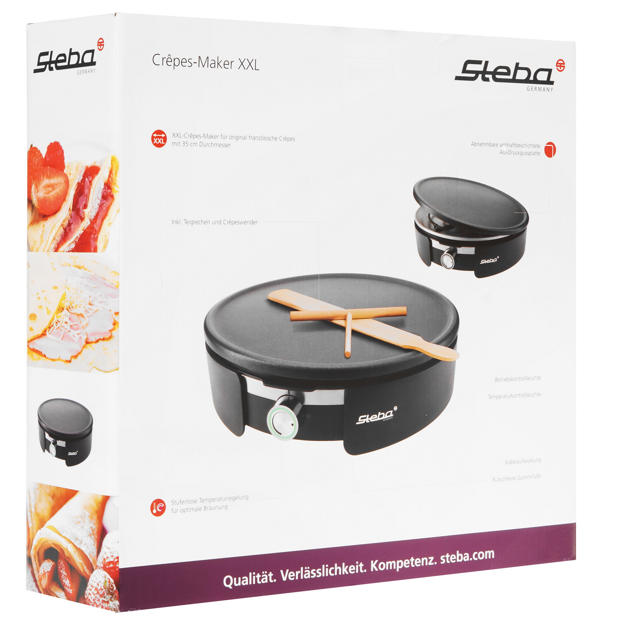 5363025 Блинница настольная Steba CR 36 черный STDN-0080608 - Вид №8