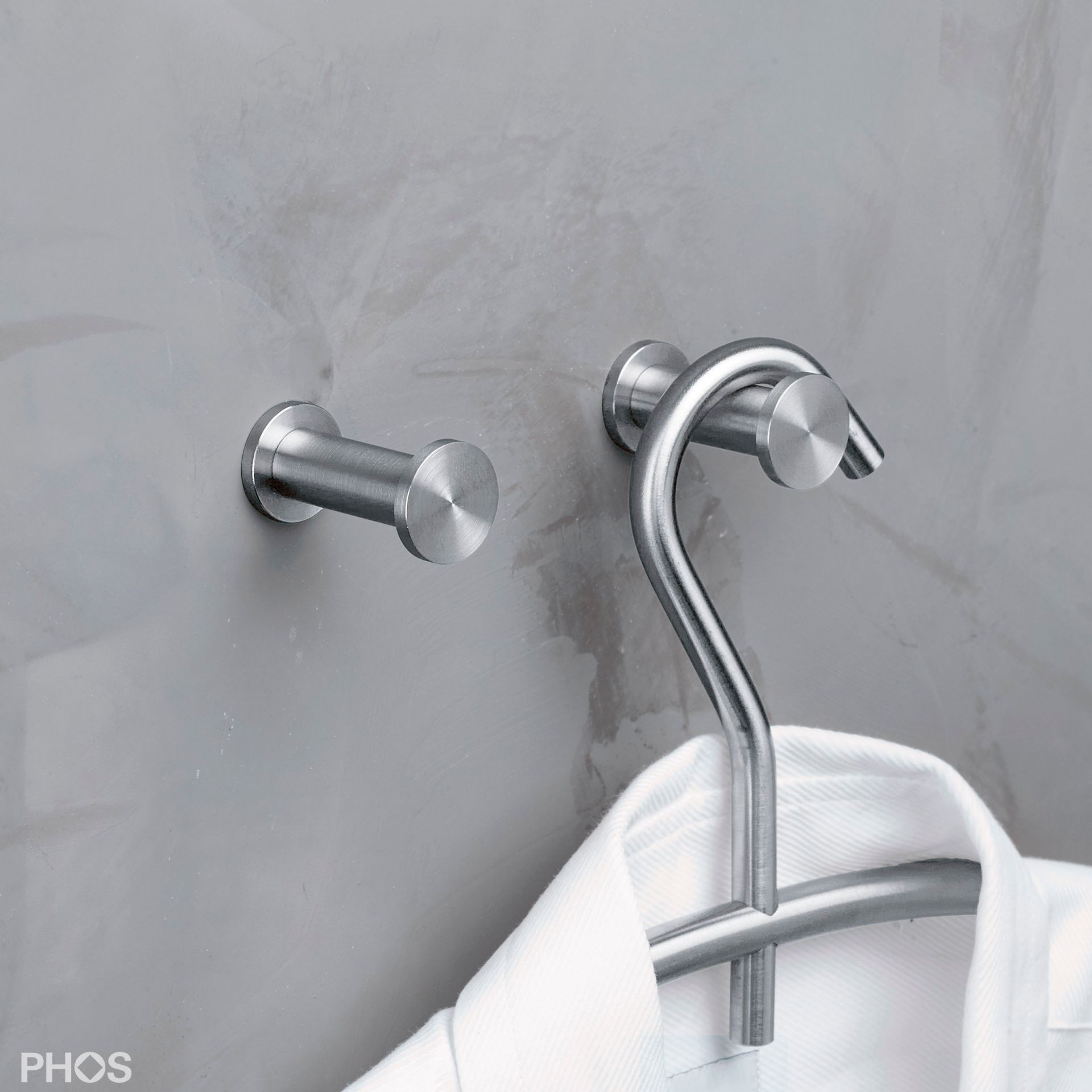 HA1-RS Крючок настенный, ø12 мм, длина 4 см PHOS  - Вид №1