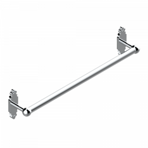 G25-526/60 Держатель для полотенец в виде 1 перекладины Ø25 мм, длина 600 мм Thg-paris 1900 Хром