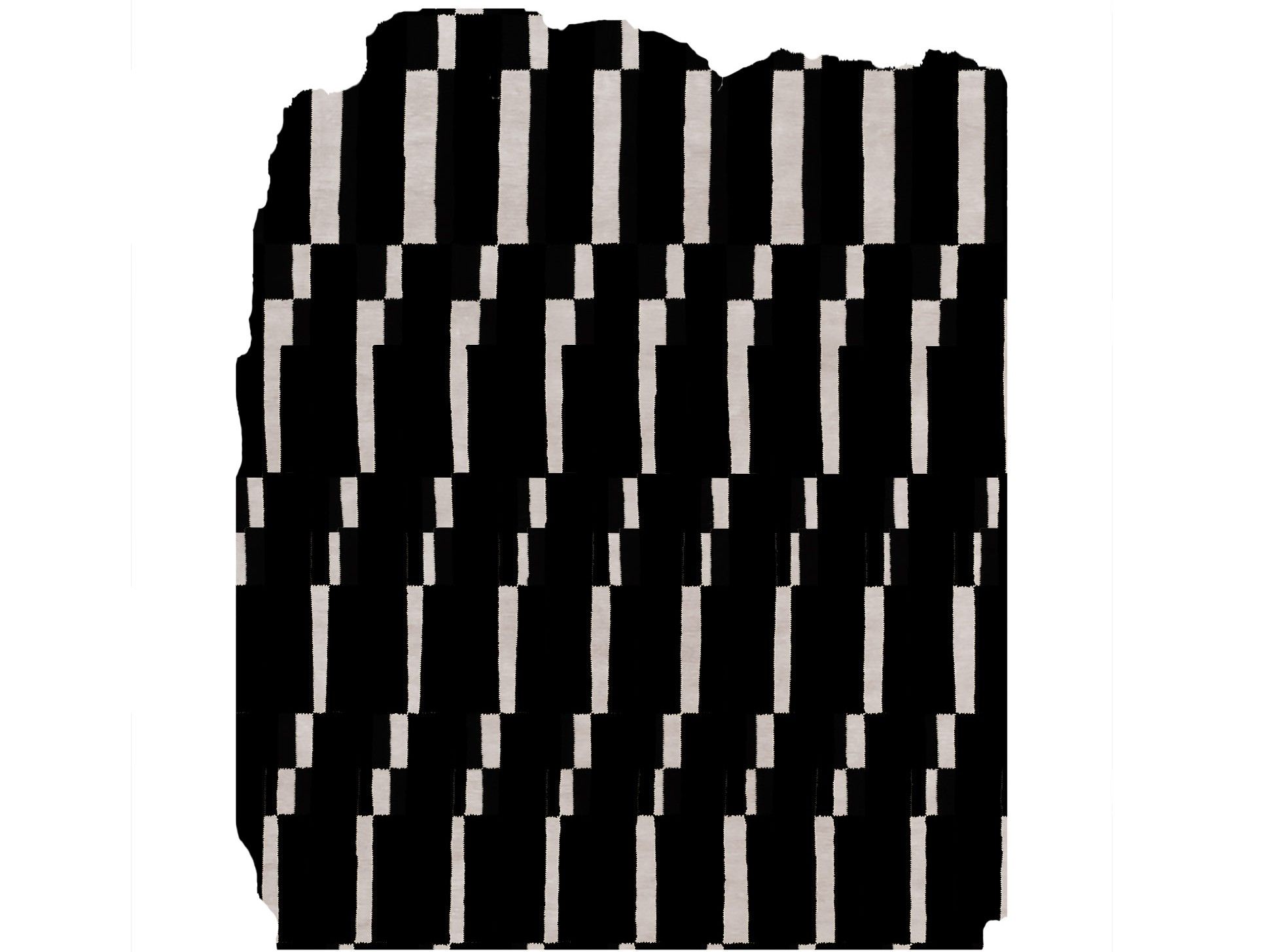 Прямоугольный ковер ручной работы из шерсти BY IIND STUDIO VILLAPIANA ARCH-00119601 - Вид №1