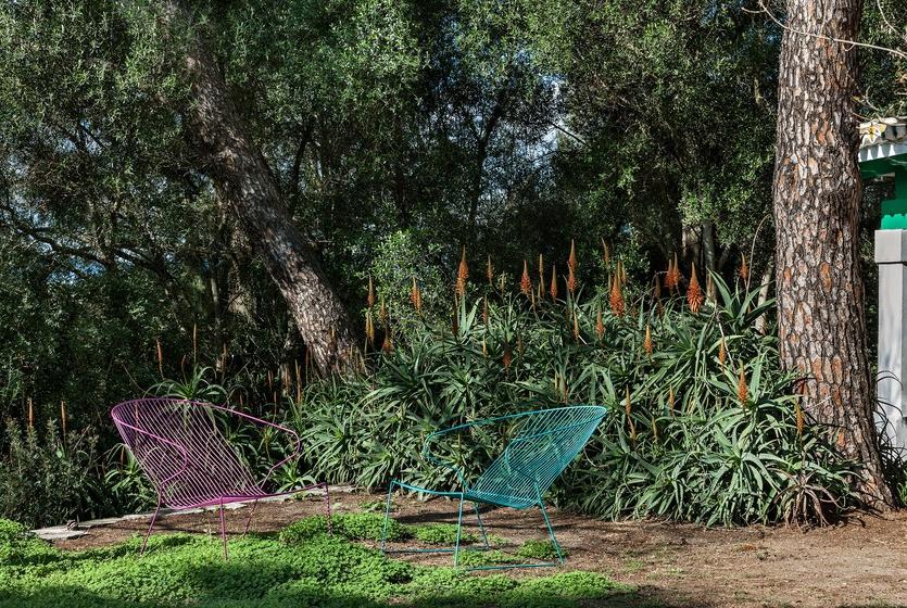 iSimar Штабелируемое садовое кресло из стали с подлокотниками Bolonia 9143 - Вид №8