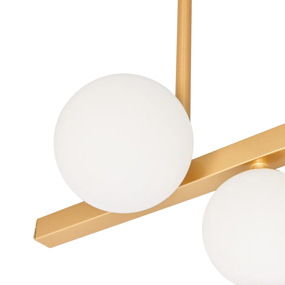 Светильник подвесной Escada 1164/7P, 7 ламп, 12 м², цвет золотистый/белый STLM-2184608 - Вид №3