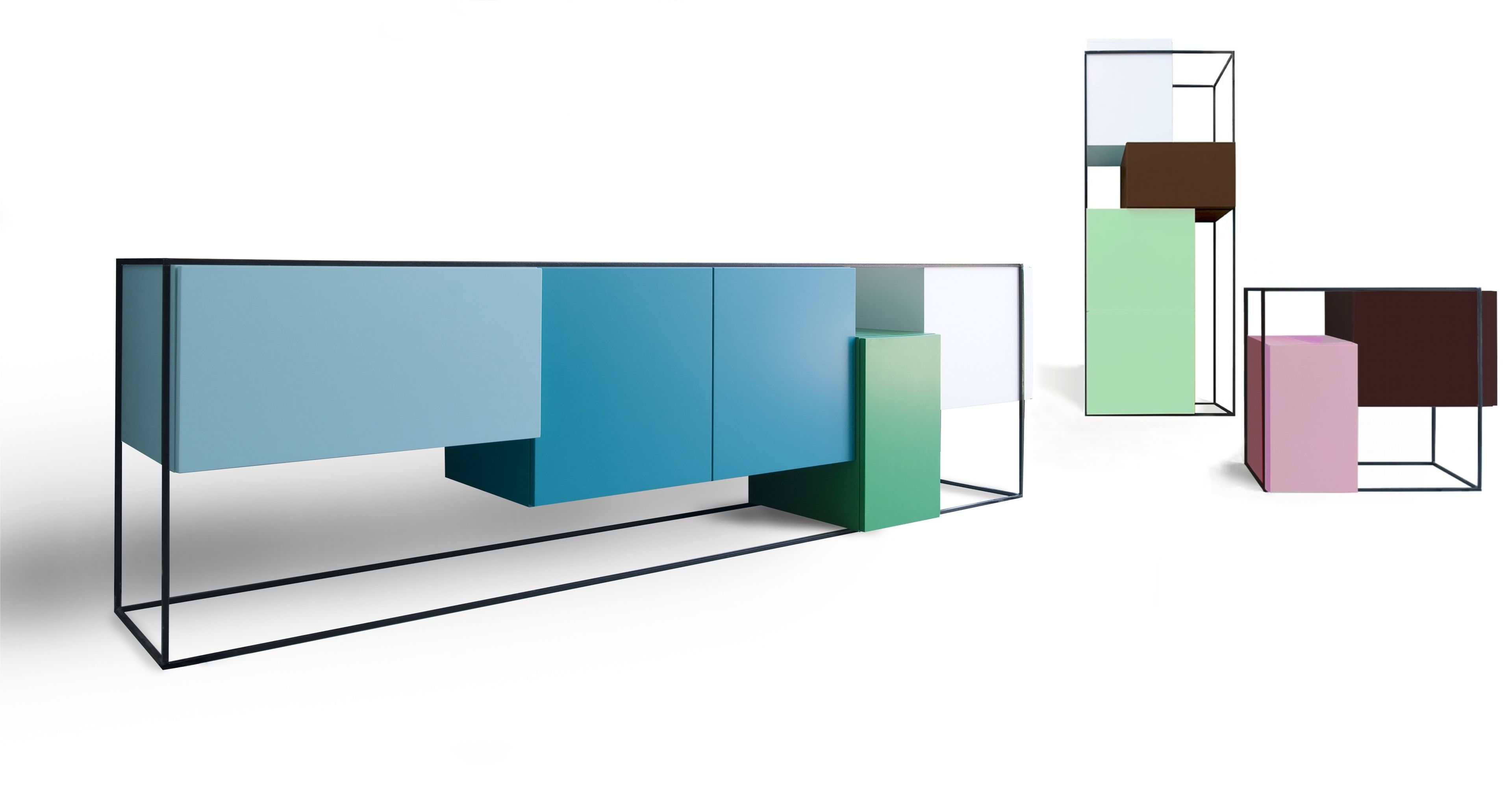 Шкаф с распашными дверями Moca Framed ARCH-00142936 - Вид №3