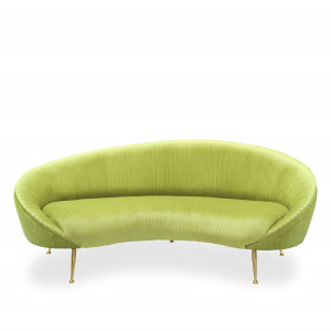 700471-70 ABHIKA ДИВАН KELLY PLISSE ' GREEN