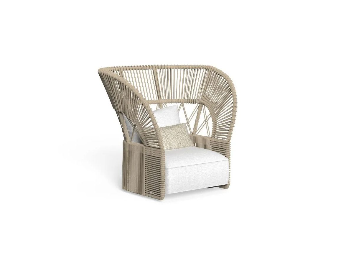 Веревочное садовое кресло с подлокотниками Talenti Cliff Decò ARCH-00050803 - Вид №7