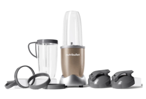 5348339 Блендер Nutribullet EXCLUSIVE NB911CP [900 Вт, скоростей - 1, 700 мл, золотистый, серебристый, серый]