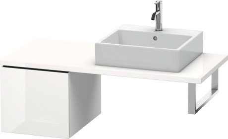 LC583101313 L-Cube Шкафчик для консоли Американский орех, натуральный шпон Duravit - Вид №2