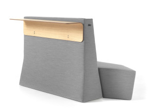 Скамейка из ткани