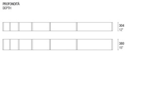 Модульная оборудованная стена со встроенным освещением