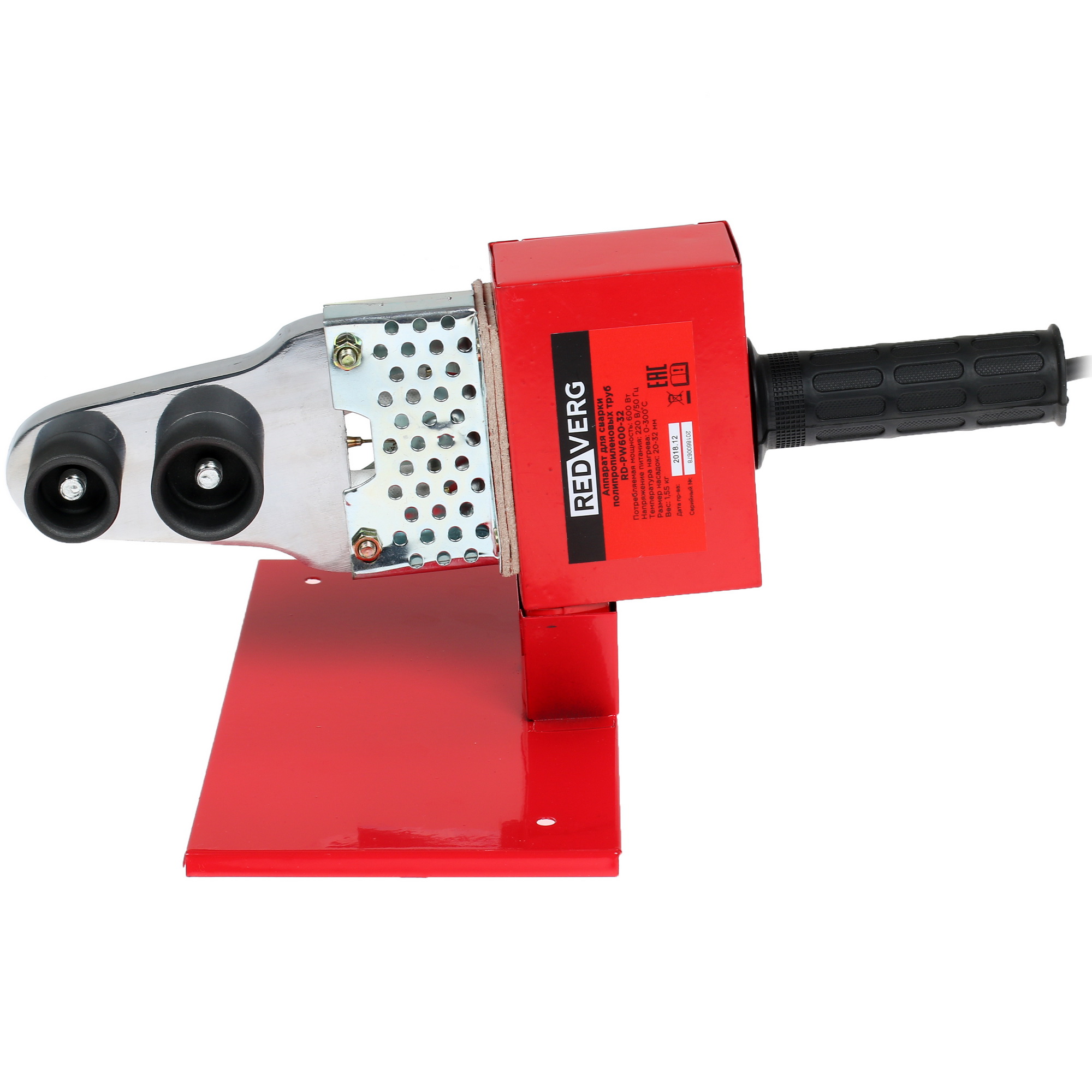 Сварочный аппарат для полипропиленовых труб RedVerg RD-PW600-32 8106664 STDN-0140923 - Вид №3