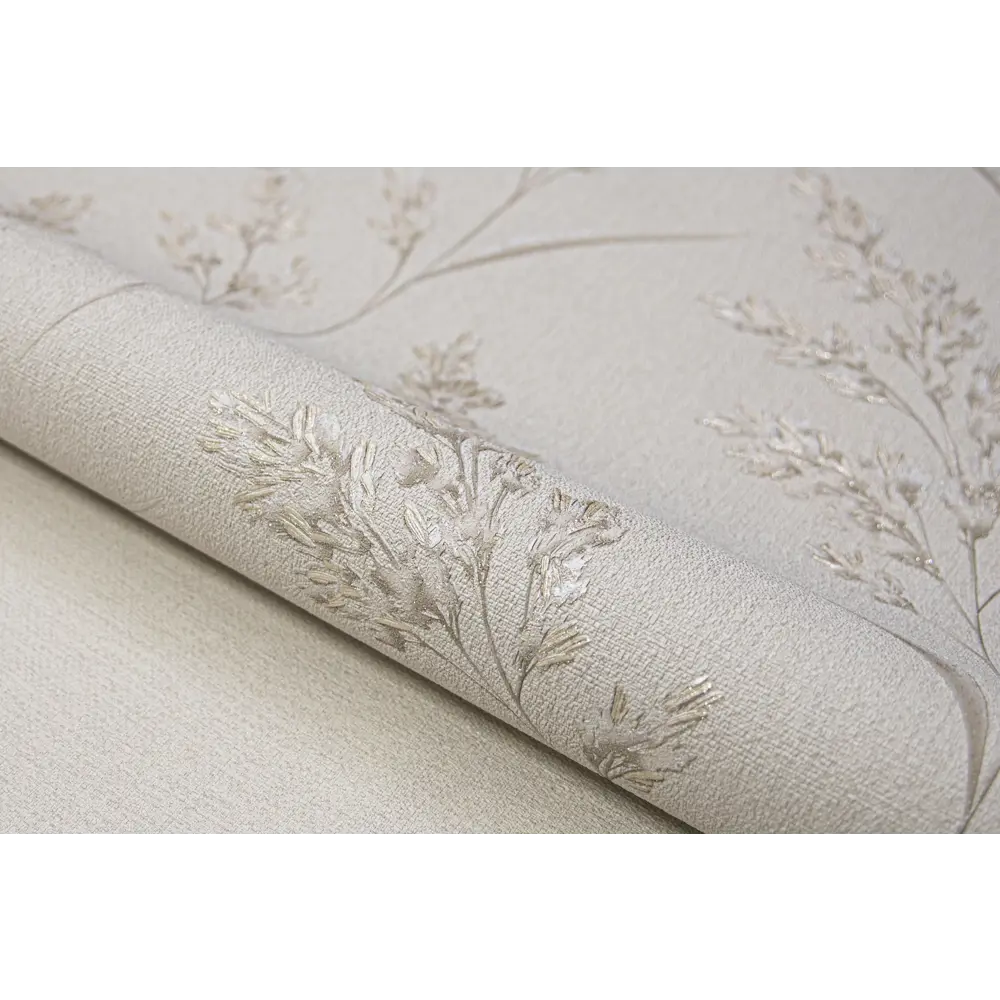 Флизелиновые обои Wallsecret Campo бежевые 1.06 м 89400486 STLM-1537140 - Вид №3