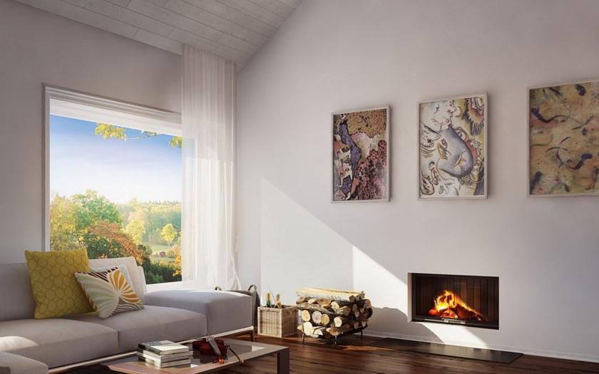 RÜEGG Дровяной стальной камин Flex line sun-id-1368846 - Вид №12