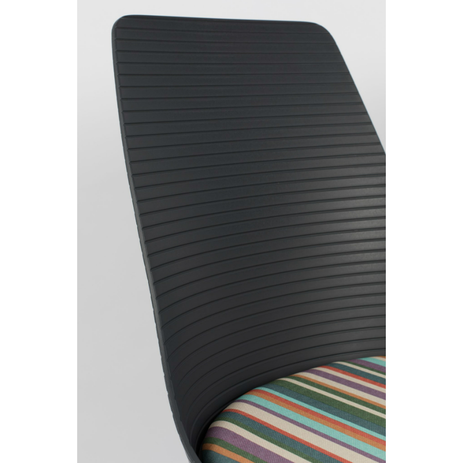 Стул Olivia, темно-серый White Label Living 1100357 - Вид №6