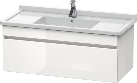DS638904343 DuraStyle Тумбочка подвесная Базальт матовый, декор Duravit - Вид №2