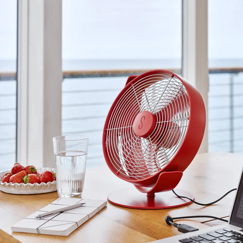 Вентилятор настольный Stadler form Tim Chili Red, Ø25 см, 9.3 Вт STLM-2049161 - Вид №1