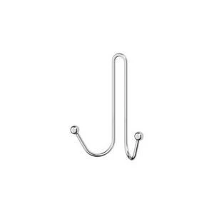 Крючок двойной для крепления на вакуумной присоске