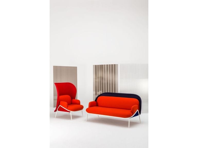 Тканевое кресло с высокой спинкой MDD сетка ARCH-00030484 - Вид №4