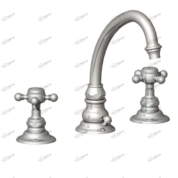 02.260 Смеситель для раковины на 3 отверстия HORUS Range Éloise 