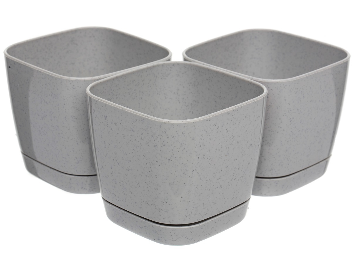 Горшок для цветов Paco 0.25L Grey NAVAKO 16116 - Вид №3