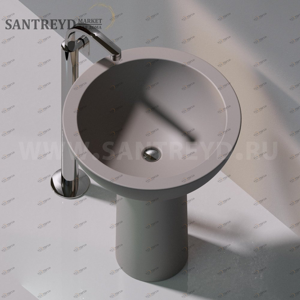 FN70C1019 Пьедестал для раковины круглая Ceramica Flaminia Fonte