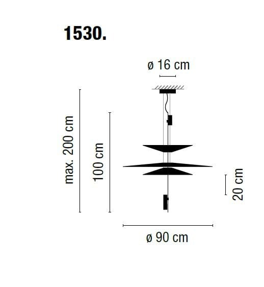 Затемняемый светодиодный подвесной светильник Vibia ARCH-00027237 - Вид №9