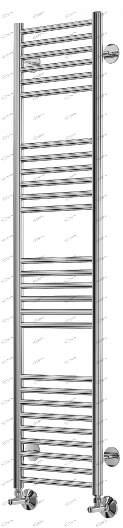 4660059582276 СТАНДАРТ Аврора П27 300х1390 (9+6+6+6) Полотенцесушитель TERMINUS Нержавеющая сталь