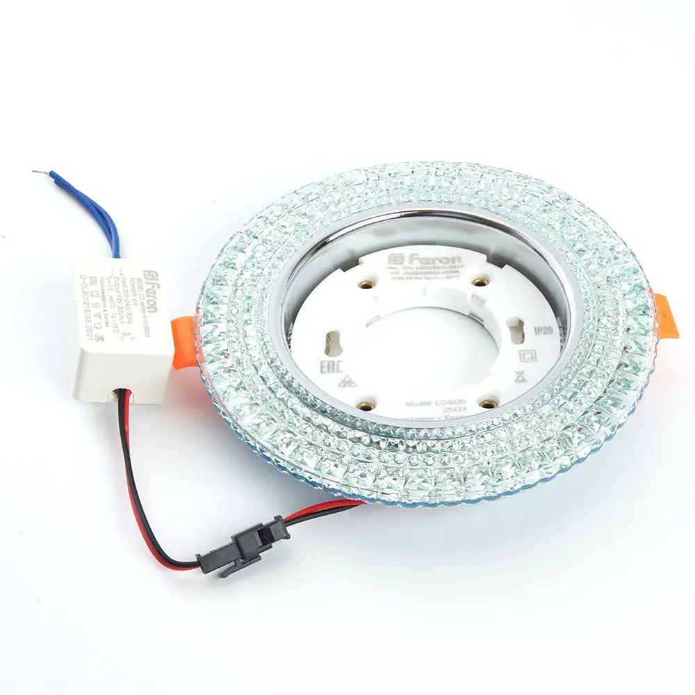 Feron Bright CD4020 - встраиваемый точечный светильник с хромированной отделкой 89419404 STLM-1573190 - Вид №2