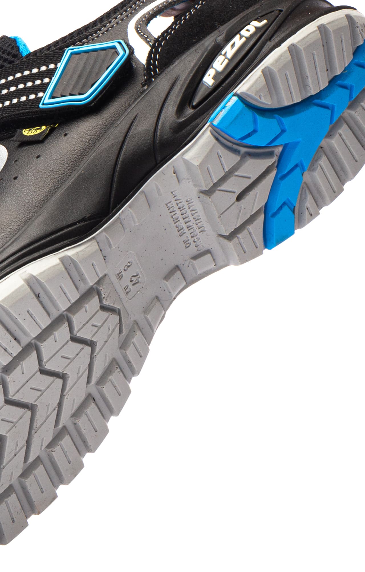 5031735 Полуботинки ПЕЦЦОЛЬ ФОРМУЛА 3 с перфорацией c композитным подноском и проколозащитной прокладкой черно-синие  Летняя обувь размер 44 Спецодежда  - Вид №6