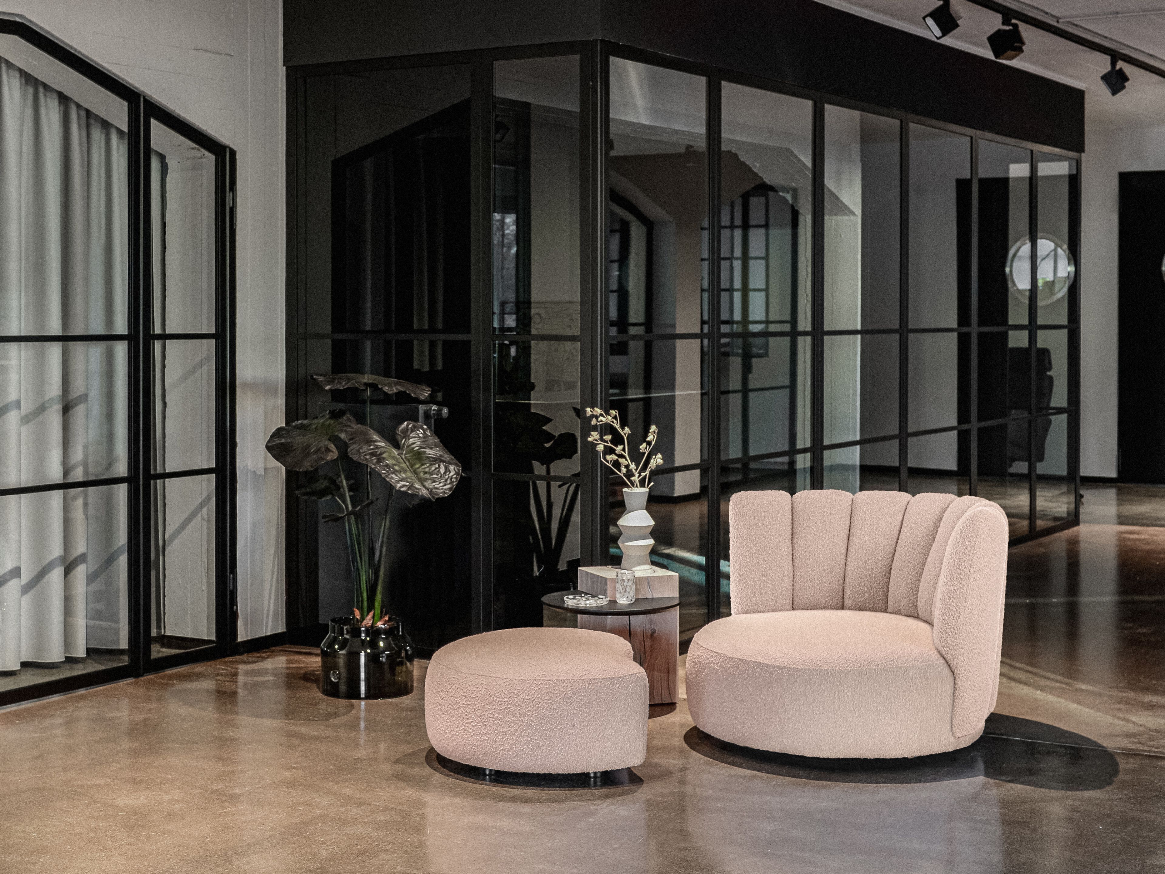 Тканевое кресло с подставкой для ног KFF ARCH-00135959 - Вид №6