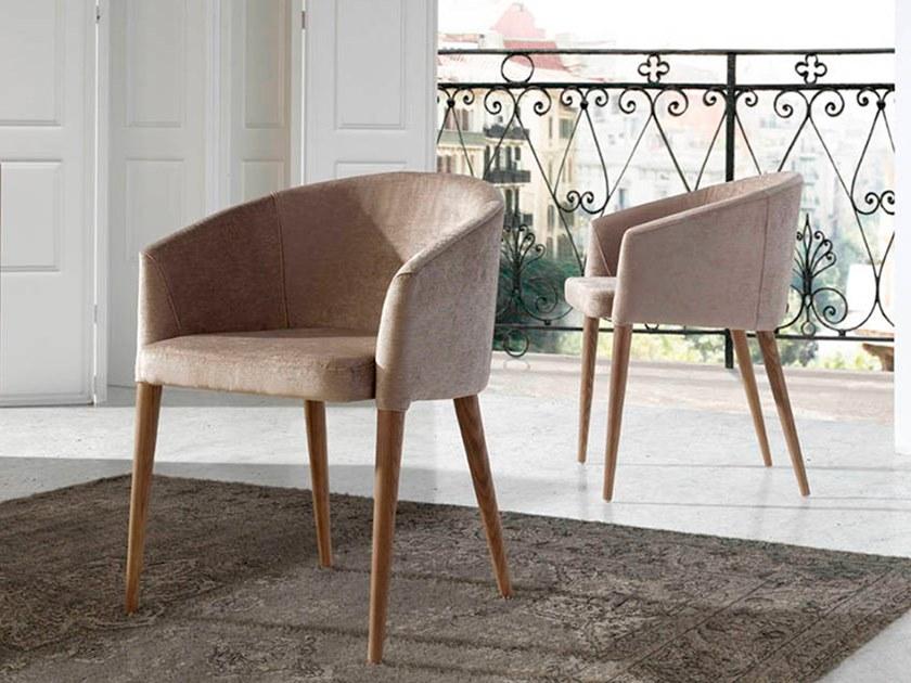 Angel Cerdá Стул из ткани с подлокотниками New chair 4007 dc685 Angel Cerda - Вид №6