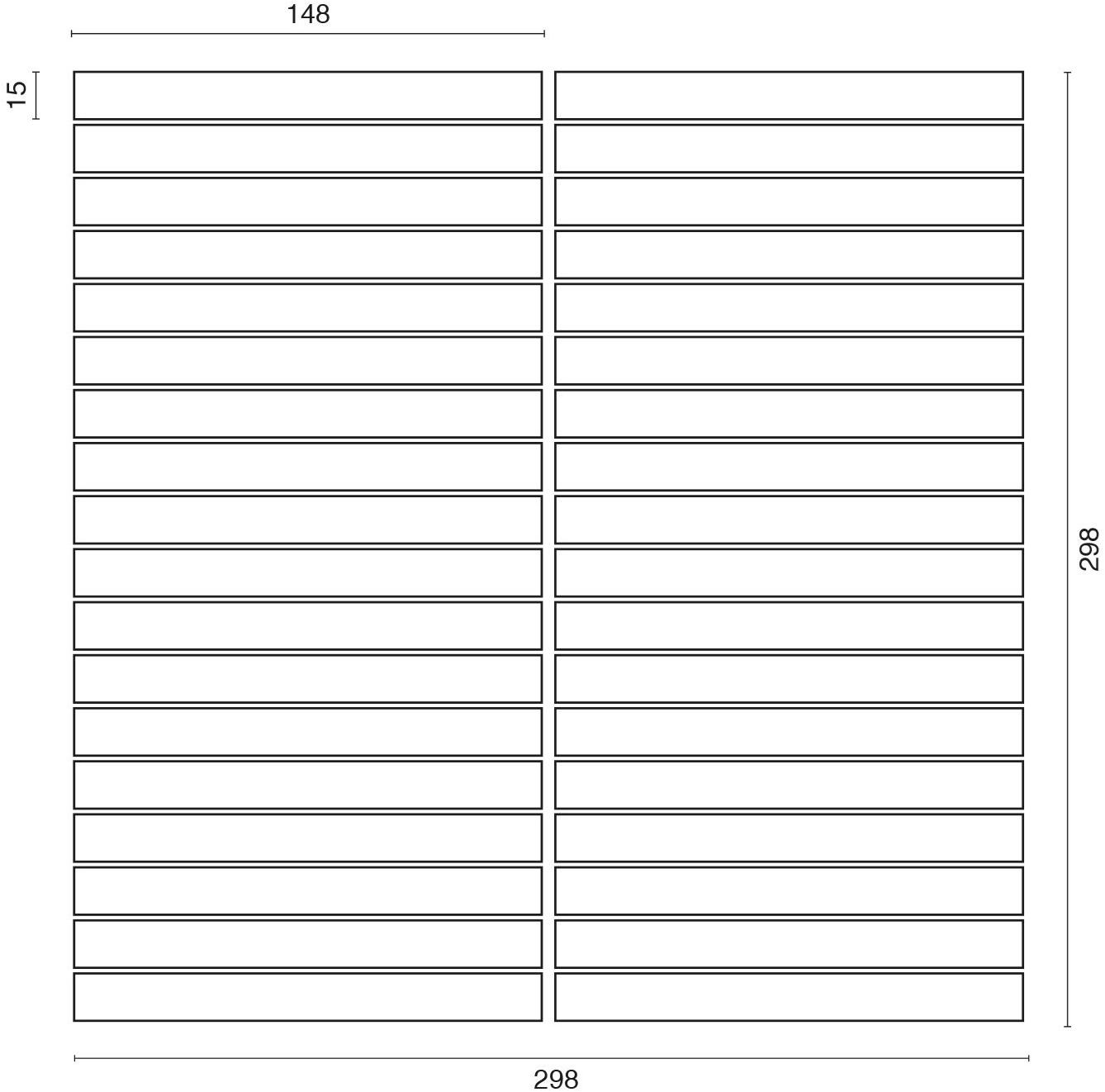Ideamarmo Сланцевая мозаика Plane Pln ak - Вид №3