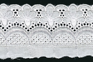 127 Шитье 60 мм белый Gamma